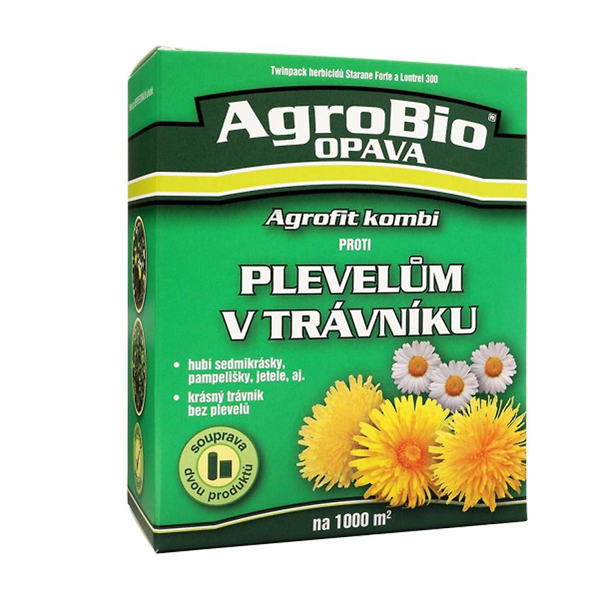 Agrofit kombi proti plevelům v trávníku na 1000 m2