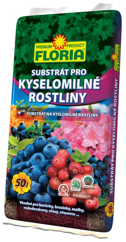 Floria substrát pro kyselomilné rostliny