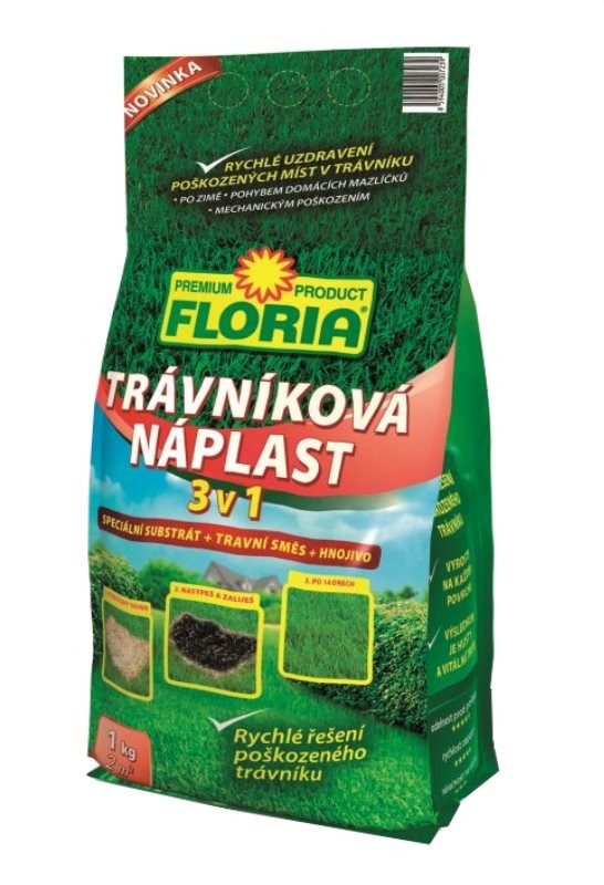 Floria trávníková náplast 3v1