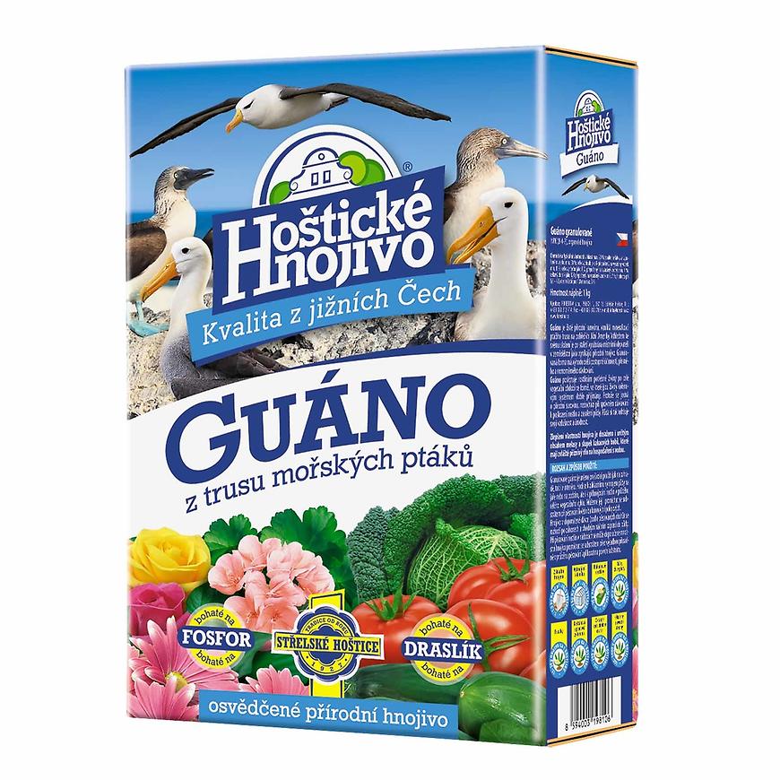 Hoštické hnojivo - guáno granulované 1 kg BAUMAX