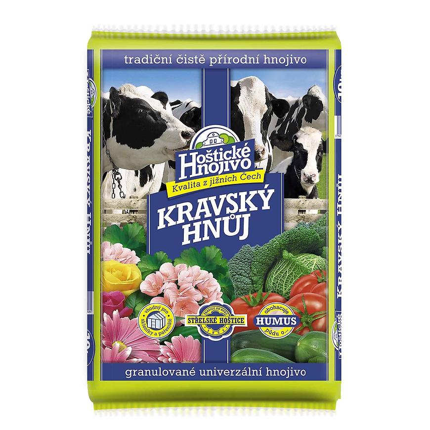 Hoštické hnojivo - kravský hnůj 10 kg BAUMAX