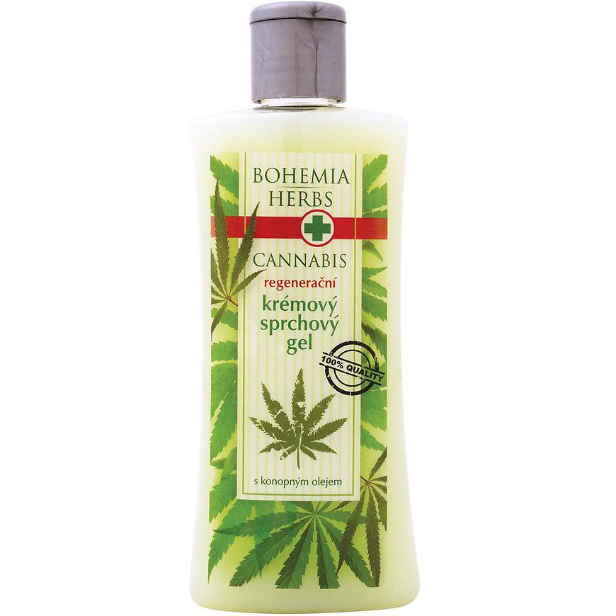 Krémový sprchový gel s konopným olejem 250 ml BOHEMIAGIFTS