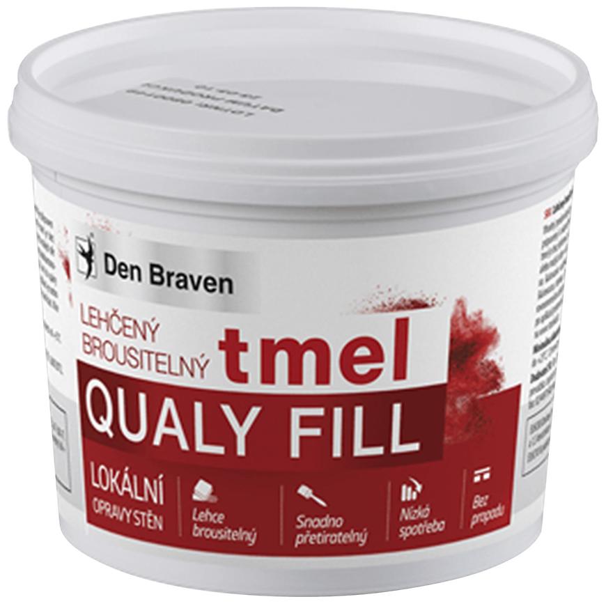 Lehčený brousitelný tmel Qualy Fill 250 ml Den Braven