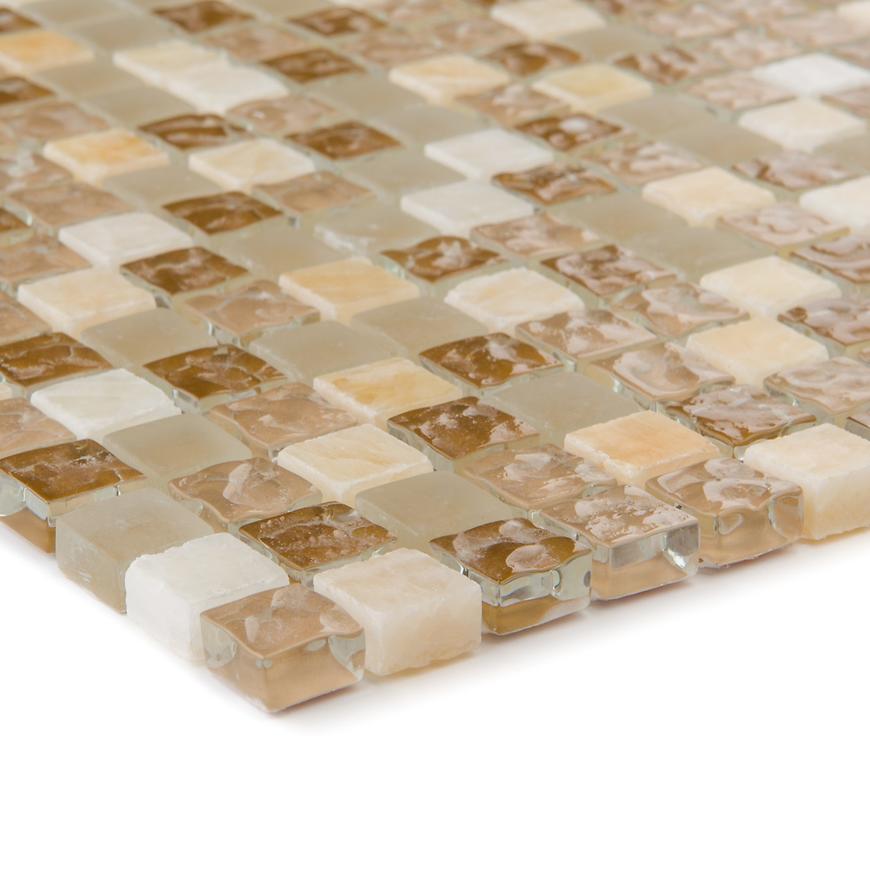 Mozaika marmor beige/glasmix 47888 30