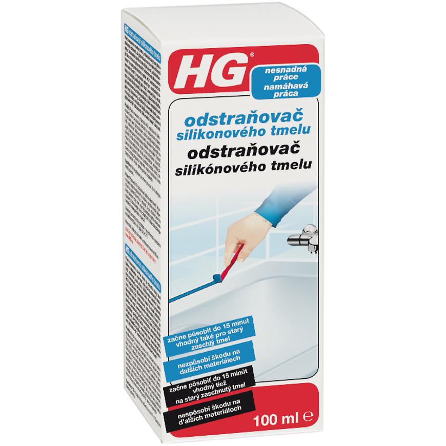 HG odstraňovač silikonového kytu 100ml HG