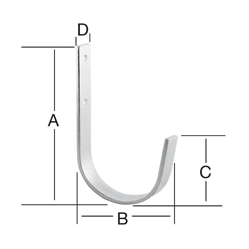 Hák uni 87x32x39x15 zn VORMANN