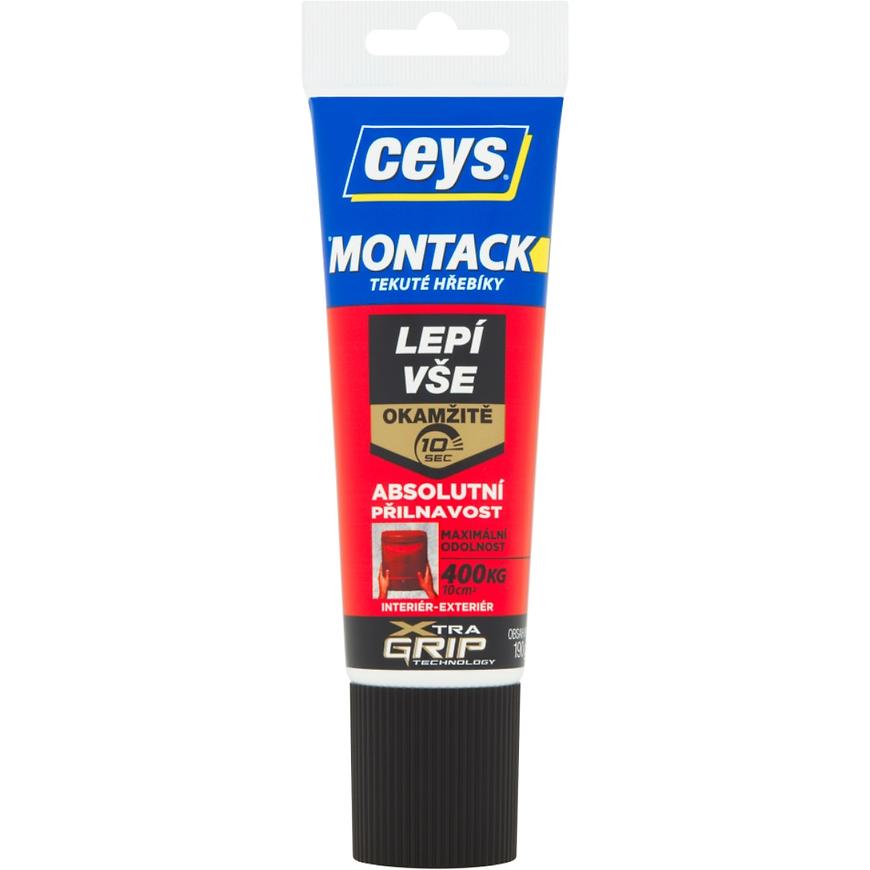 Montážní lepidlo Ceys Montack tekuté hřebíky 190 g CEYS