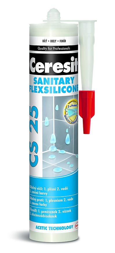 Silikon sanitární CS25 iron grey 280 ml CERESIT