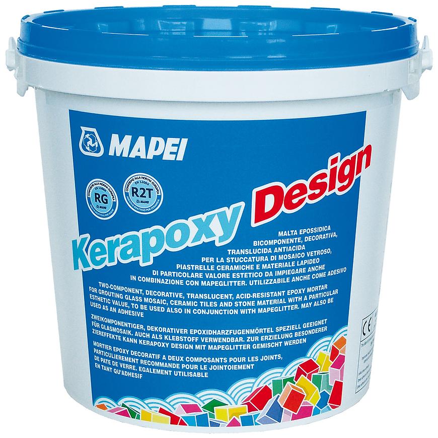 Spárovací hmota Kerapoxy Design 116 mechovì šedá epoxidová 3 kg Mapei