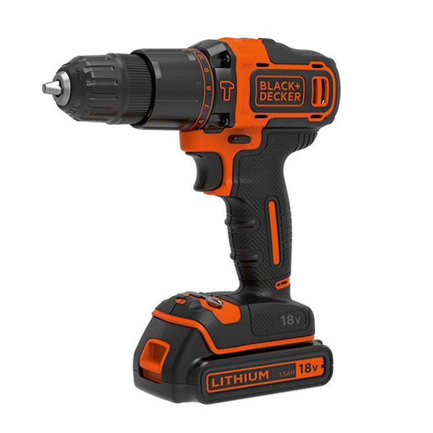 Aku Vrtačka Příklepová Black&Decker BDCHD8KB 18V 2xAKU Black Decker