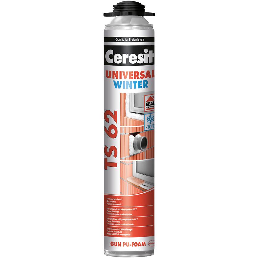 Pistolová pěna WINTER ts62 750ml CERESIT