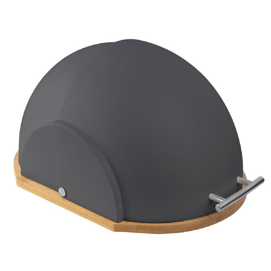 Chlebník Helmet Capri 37x26x22cm šedý 4C0046 Baumax