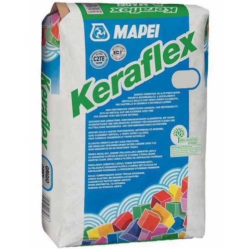 Flexibilní lepidlo na obklady a dlažbu Mapei Keraflex 25 kg šedé Mapei