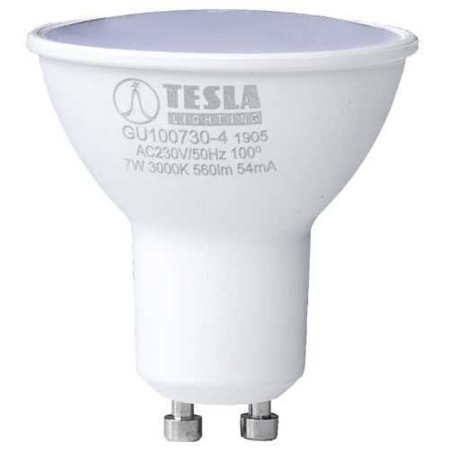 LED žárovka 7W GU10 3000K Tesla