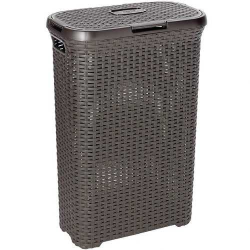 Prádelní koš Style 40L 193009 tm. hnědý Curver Baumax