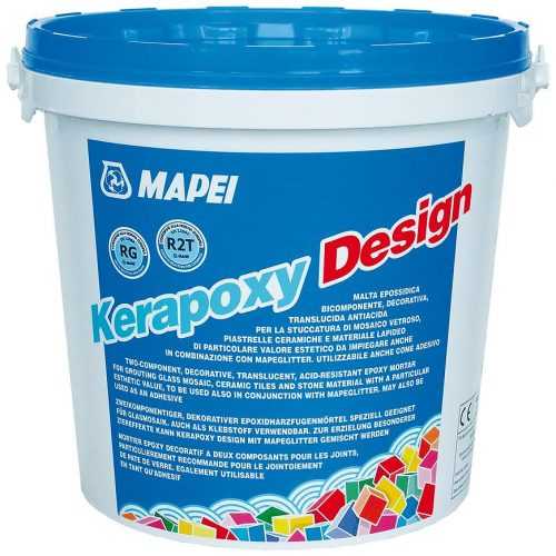 Spárovací hmota Mapei Kerapoxy Design 111 stříbrošedá epoxidová 3 kg Mapei