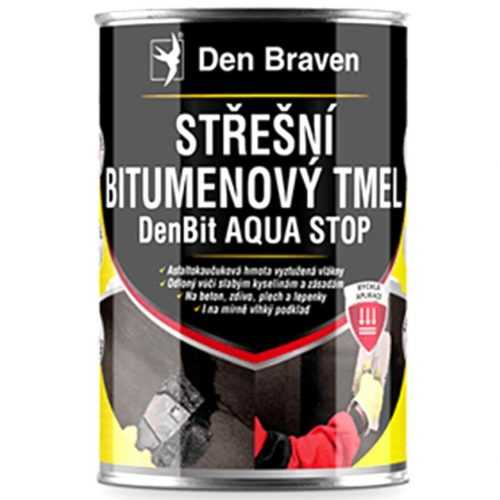 Střešní bitumenový tmel Den Braven DenBit AQUA STOP 1 kg Den Braven