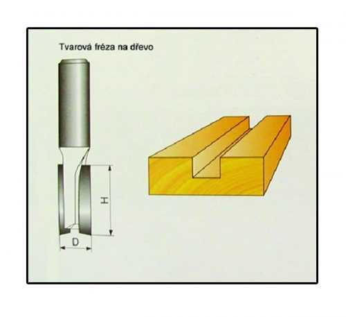 Fréza tvarová do dřeva F11 - 10x19mm