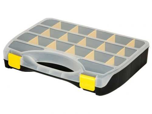 Organizér 19 přihrádek 368x271x67mm Extol Craft 78853