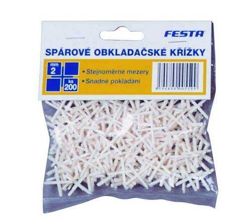 Kříže spárovací - 1.5mm/200ks