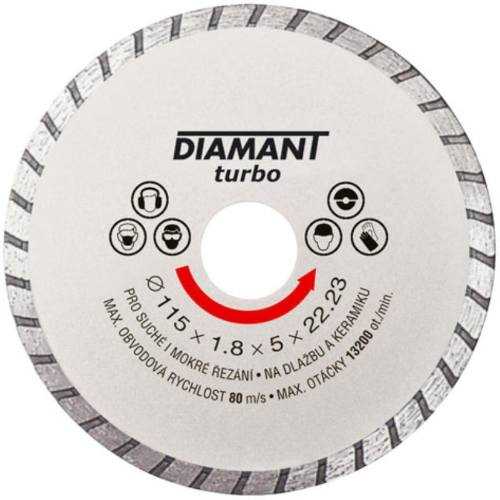 Kotouč diamantový turbo Ø 230 x 22.2 mm