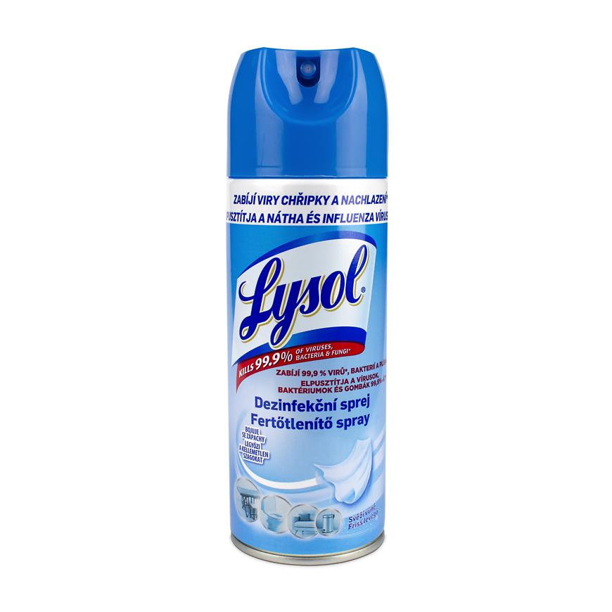 Lysol dezinf. sprej svěžest vodopádu 400ml 724138 Baumax