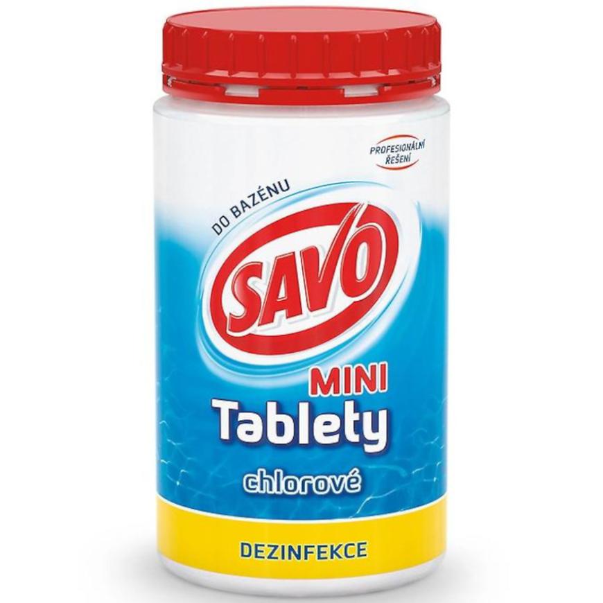 SAVO chlórové tablety MINI 0.9 kg