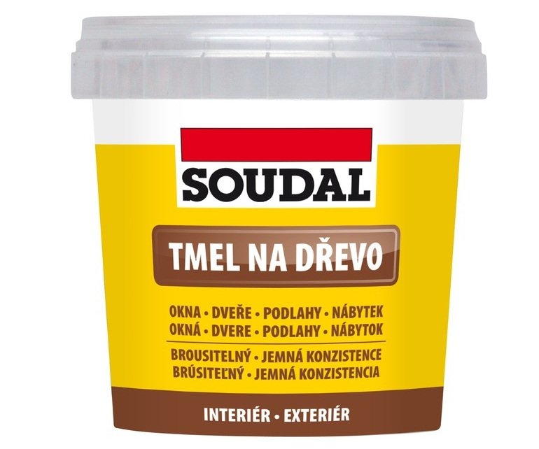 Tmel na dřevo Dřevokit 250g Soudal - smrk