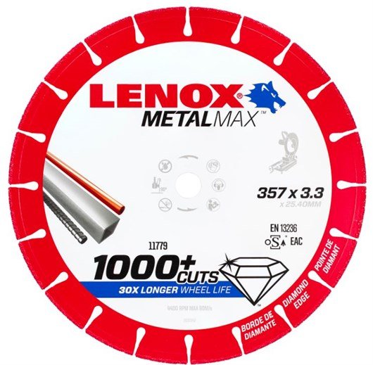 Kotouč diamantový řezný Metalmax Lenox - CH 357x25