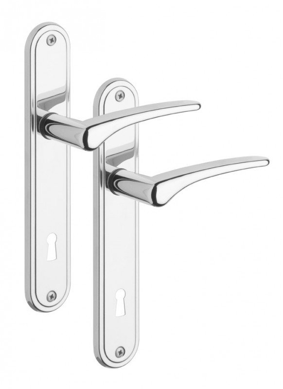Rostex Ideal dveřní kování - WC 90mm Ti
