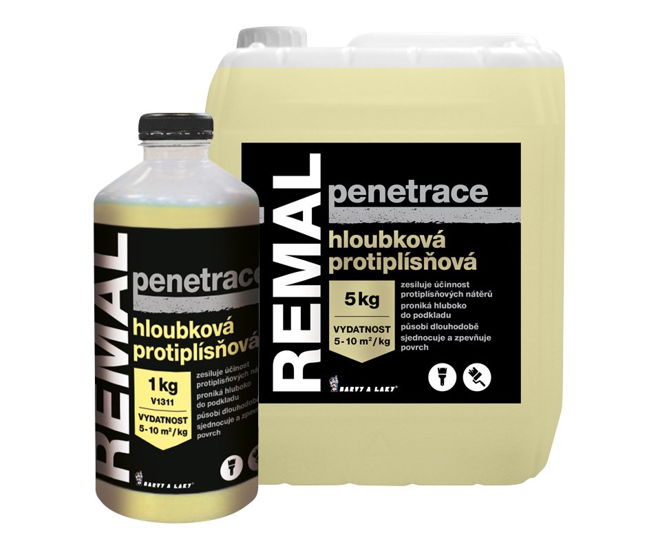 Penetrace hloubková protiplísňová Remal - 1kg