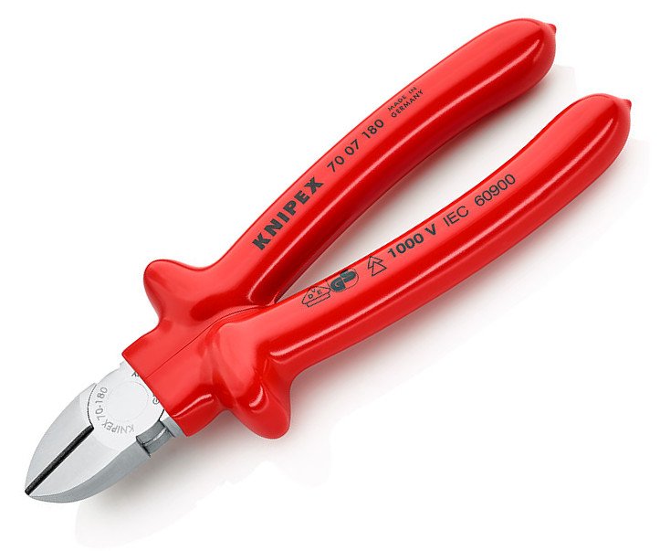 Kleště štípací boční VDE Knipex 70 07 - 180mm 70 07 180