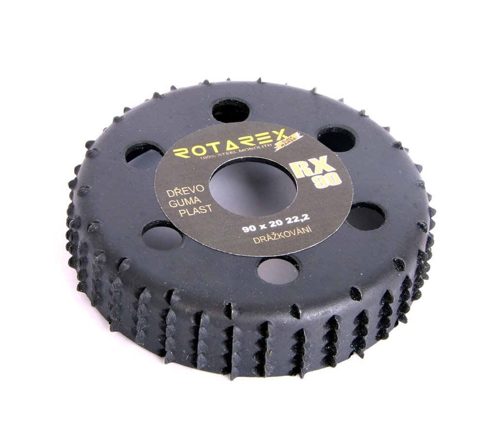 Rašple rotační RX frézovací 90mm Rotarex