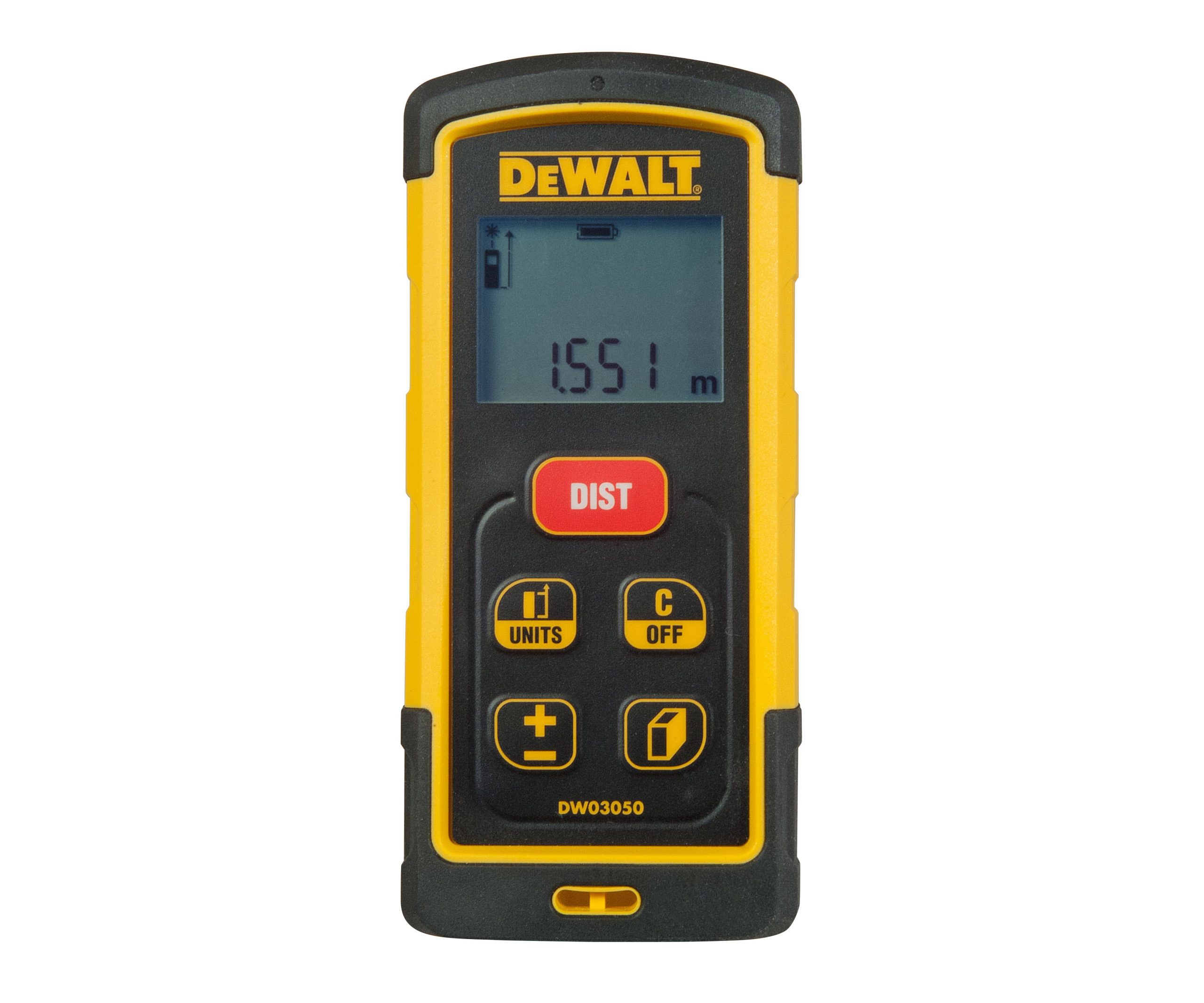 DeWALT DW03050 laserový dálkoměr 50m