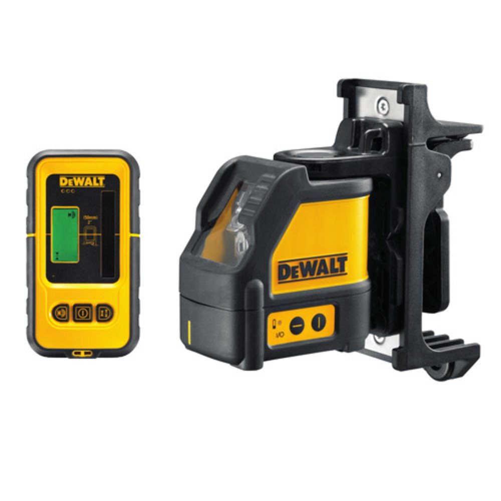 Laser křížový červený s detektorem DeWALT DW088KD