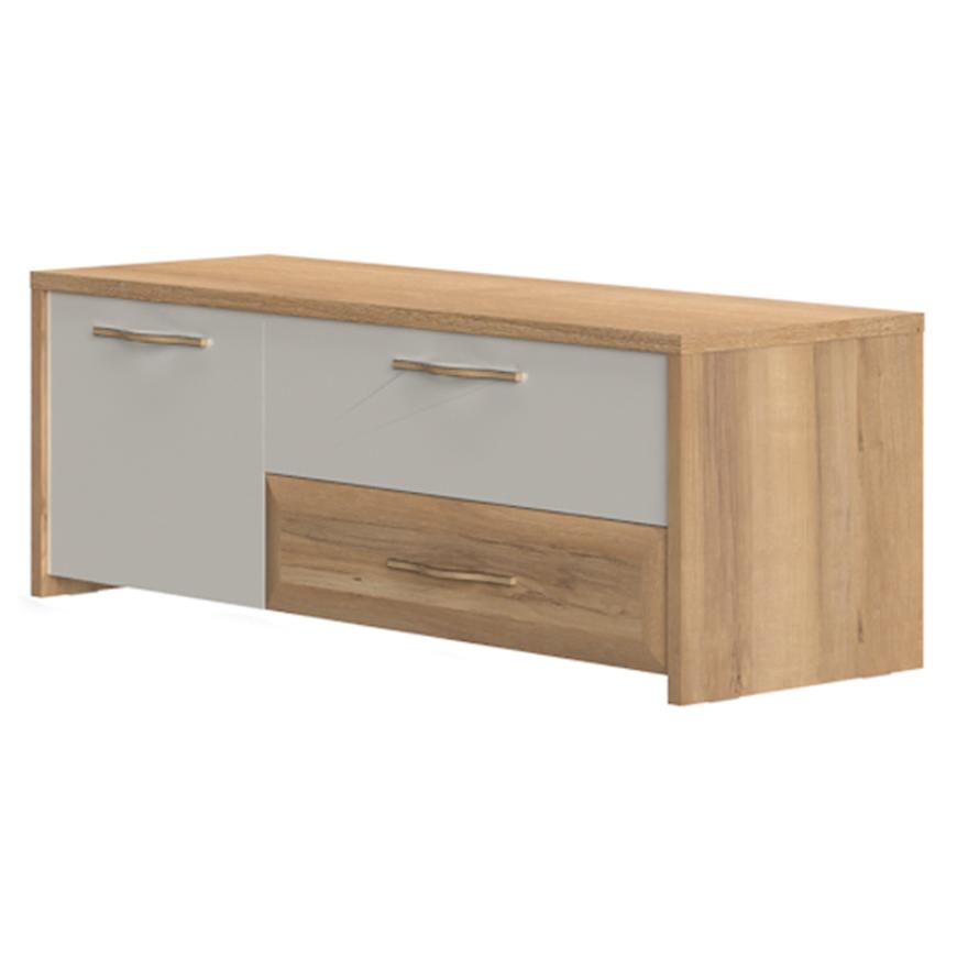 Tv Stolek Gala TV135-1K2F/GL pacific walnut/beige Baumax