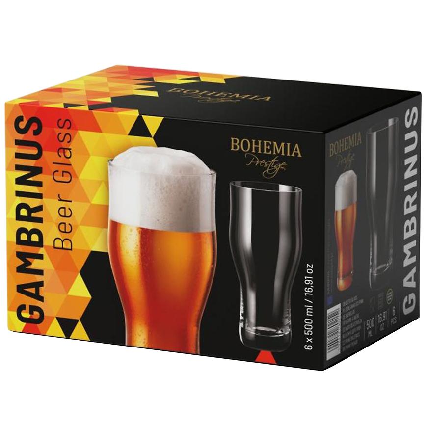 Bohemia prestige gambrinus pullitr 500ml 6 ks 802152