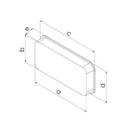 Zátka plastová ZP 110 x 55