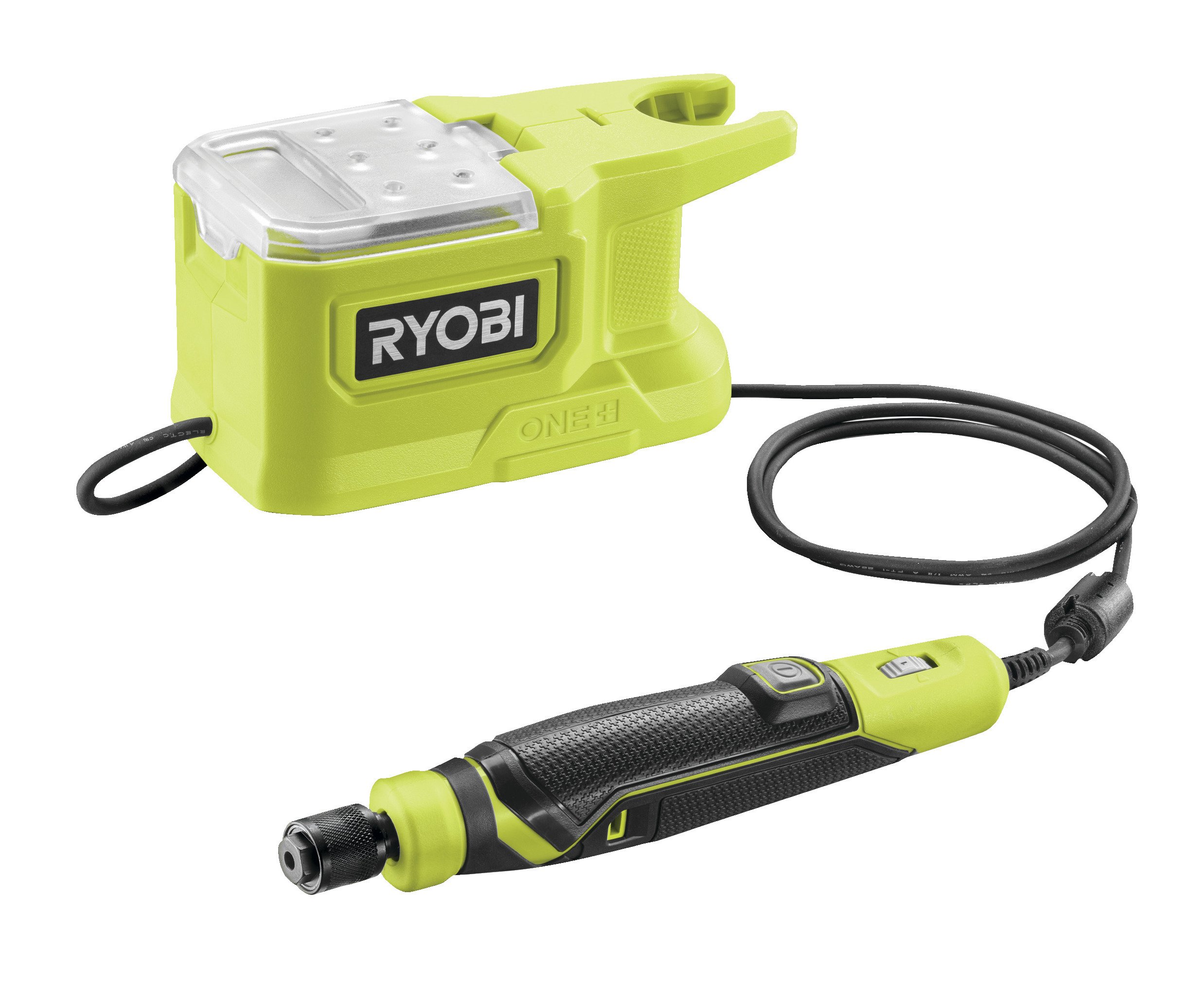 Ryobi RRT18-0 ONE+ aku přímá bruska bez aku