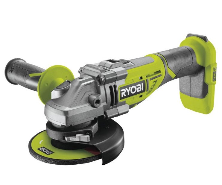 Ryobi R18AG7-0 ONE+ aku úhlová bruska 125mm bez aku