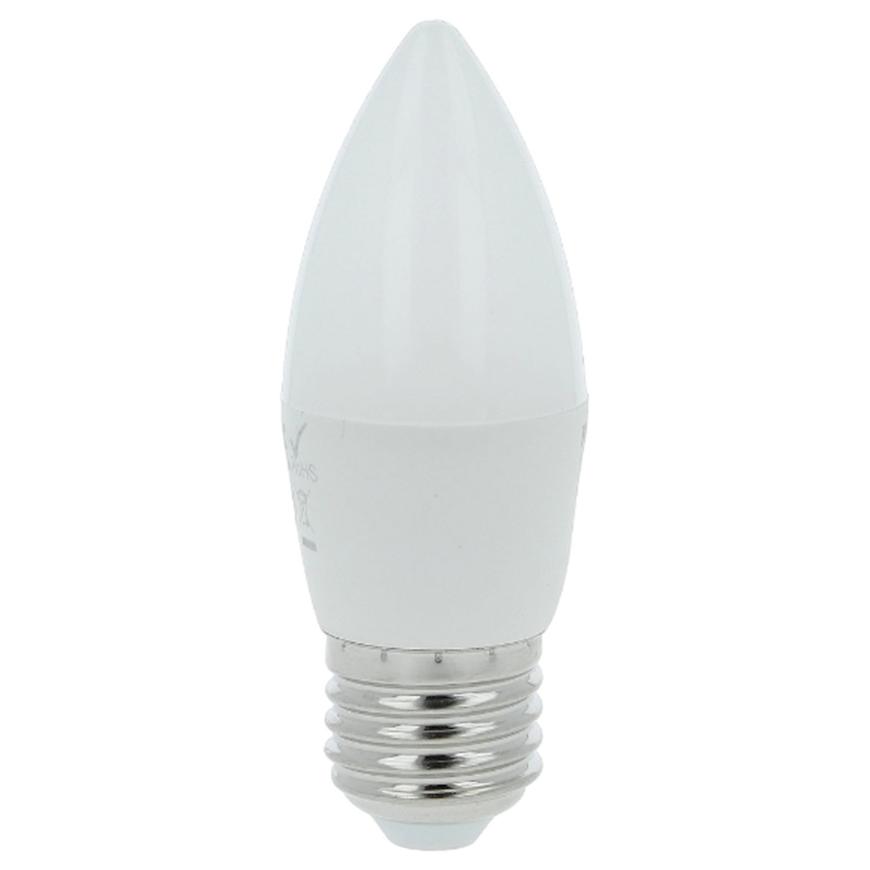 LED žárovka svíčka 6W E27 4000K 500LM TESLA LIGHTING