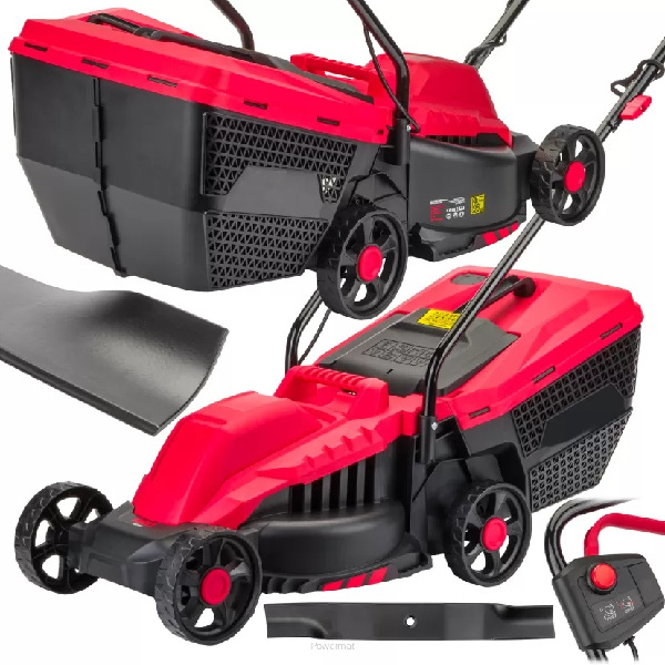 POWERMAT Elektrická sekačka 2200W RTKSE0027 RED TECHNIC