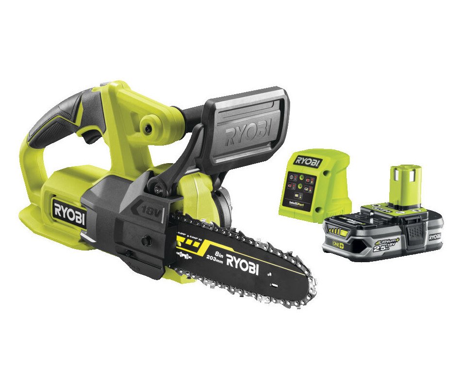 Ryobi RY18CS20A-125 ONE+ aku řetězová pila 1x2.5Ah