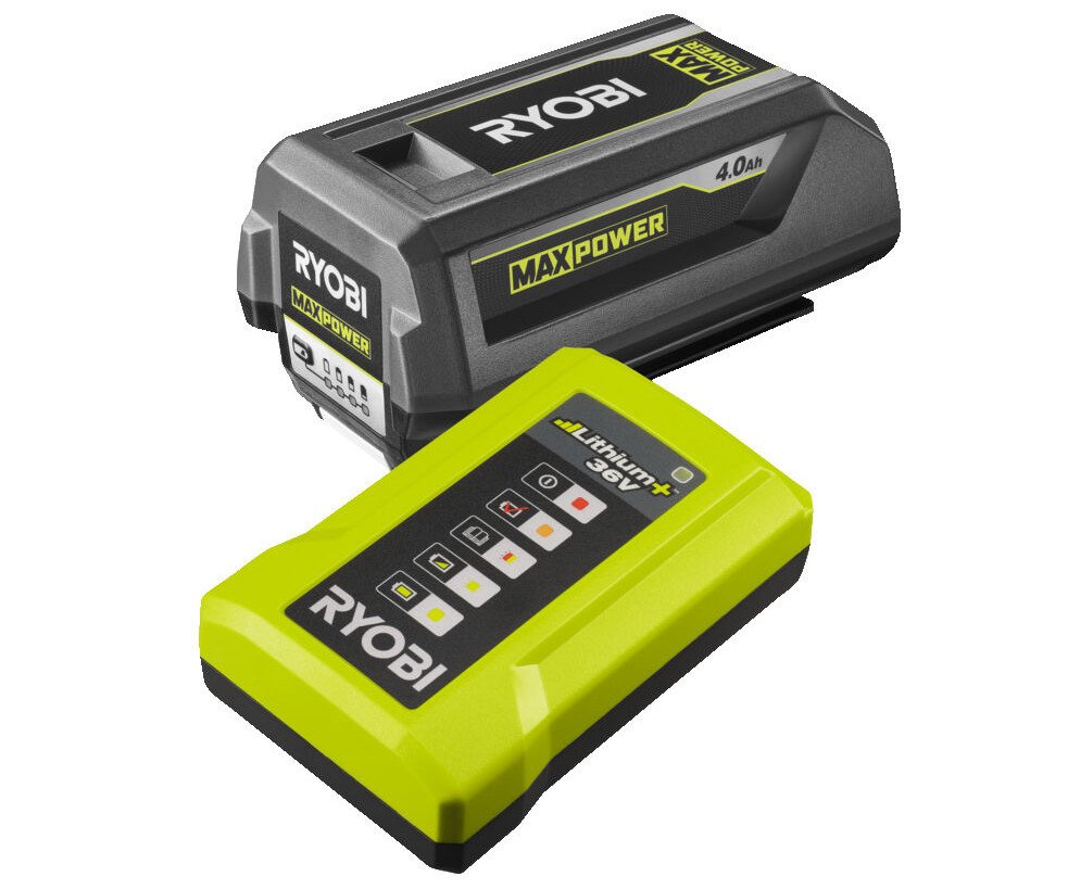 Ryobi RY36BK17B-140 36V MAX POWER akumulátor 4.0Ah + nabíječka