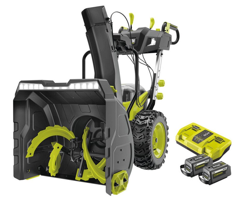 Ryobi RY36STX61A-260F 36V MAX POWER aku sněhová fréza 2x6.0Ah