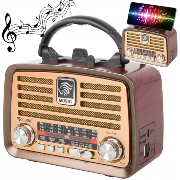 Kuchyňské rádio retro 27269 JIPOS