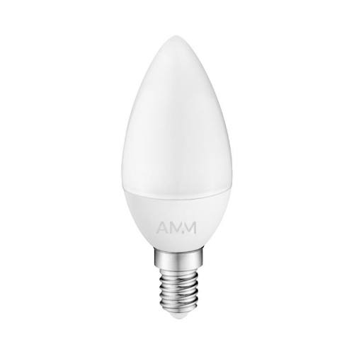 Žárovka AMM-E14-C37-7W-CW LED-POL