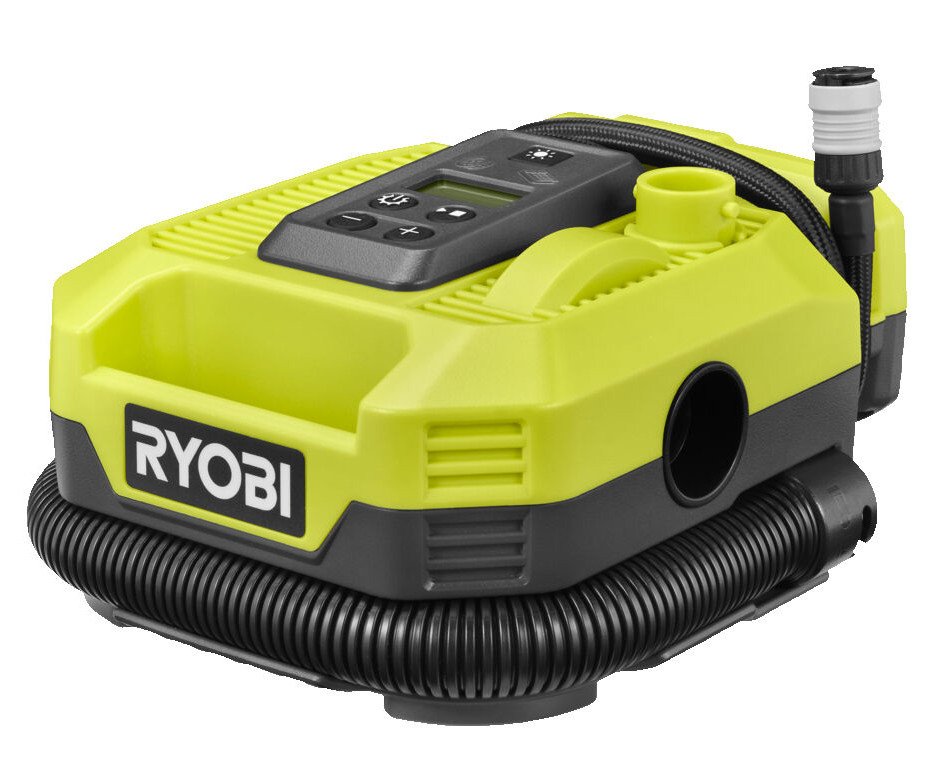 Ryobi RMI18-0 ONE+ aku kompresor/inflátor bez aku