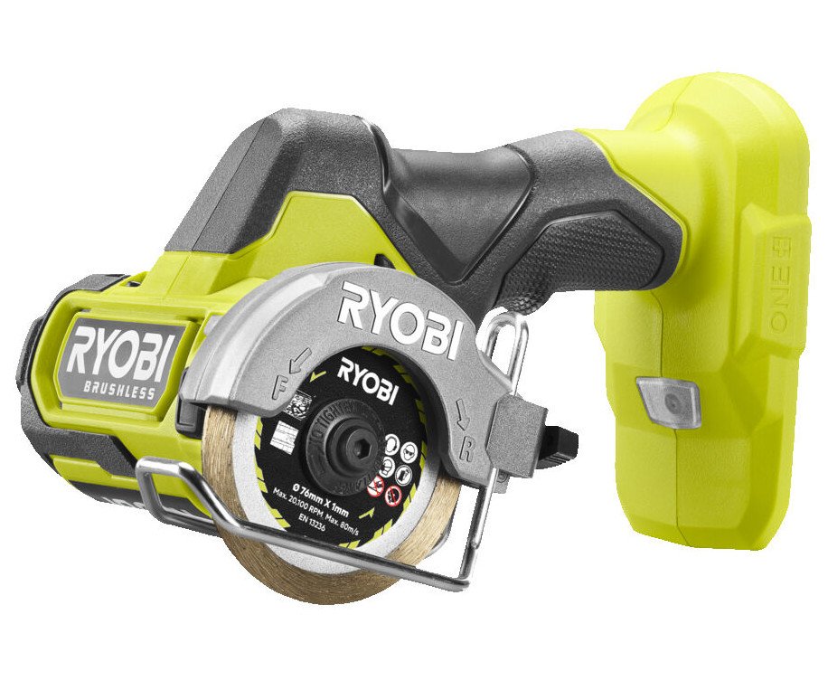 Ryobi RCT18BL-0 ONE+ aku úhlová bruska 76mm bez aku