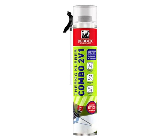 Pěna lepicí Thermo Kleber Combo 2v1 750ml Debbex